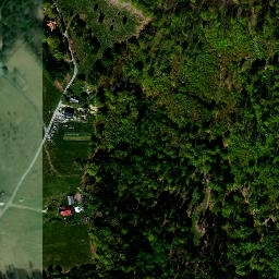 Satellite imagery of cairn, PL