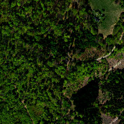 Satellite imagery of cairn, PL
