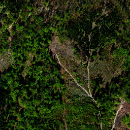 Satellite imagery of cairn, PL