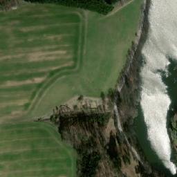 Satellite imagery of [Postupice] church t., CZ