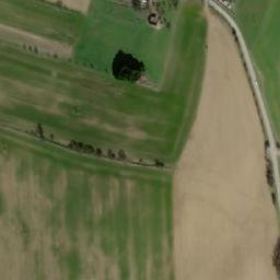 Satellite imagery of [Postupice] church t., CZ