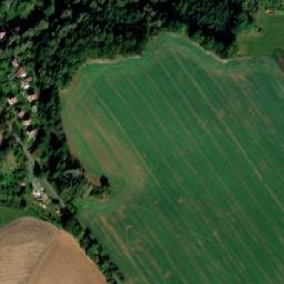 Satellite imagery of [Soutice] church t., CZ