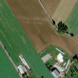 Satellite imagery of [Habry-Zboží] castle chapel sanctus t., CZ