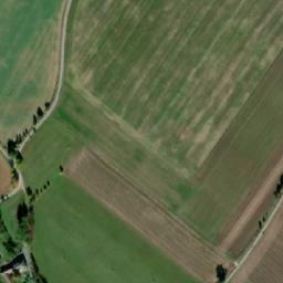 Satellite imagery of [Habry-Zboží] castle chapel sanctus t., CZ