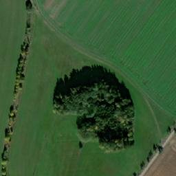 Satellite imagery of [Tis-Kněž] church t., CZ