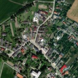 Satellite imagery of [Pňovice] church t., CZ