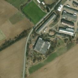 Satellite imagery of [Fulnek-Děrné] church t., CZ