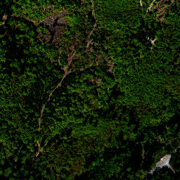 Satellite imagery of cairn, PL