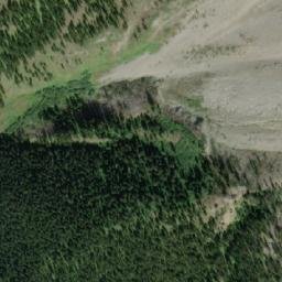 Satellite imagery of Seven Sisters Mountain, CA