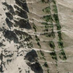 Satellite imagery of Seven Sisters Mountain, CA