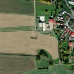 Satellite imagery of [Bor-Holostřevy] church t., CZ