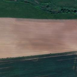 Satellite imagery of [Kladruby u Stříbra] cemetry church t., CZ