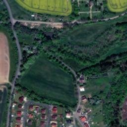 Satellite imagery of [Kladruby u Stříbra] cemetry church t., CZ