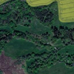 Satellite imagery of [Kladruby u Stříbra] cemetry church t., CZ