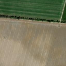 Satellite imagery of [Pňovice] church t., CZ