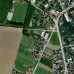 Satellite imagery of [Pňovice] church t., CZ