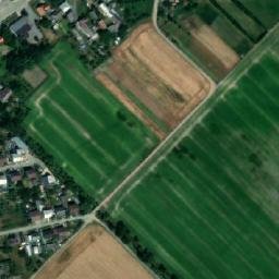 Satellite imagery of [Pňovice] church t., CZ