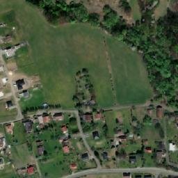 Satellite imagery of [Bruzovice] church t., CZ