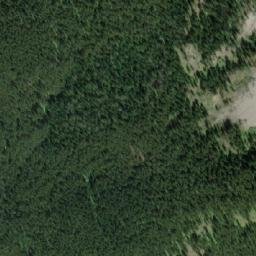 Satellite imagery of Seven Sisters Mountain, CA