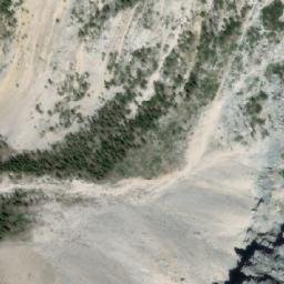Satellite imagery of Centre Peak, CA