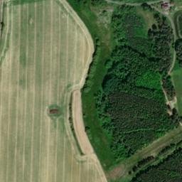 Satellite imagery of [Bor-Holostřevy] church t., CZ
