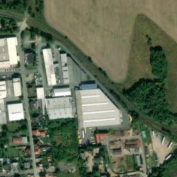 Satellite imagery of [Nýřany] church t., CZ