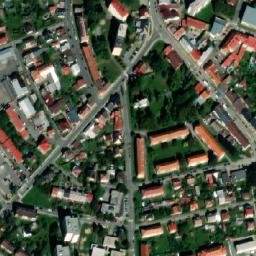 Satellite imagery of [Chotěboř] factory chimney, CZ
