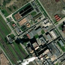 Satellite imagery of Biocel [Paskov] factory chimney, CZ