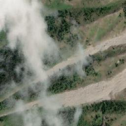 Satellite imagery of Mount Kuleski, CA