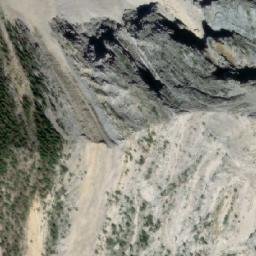 Satellite imagery of Centre Peak, CA