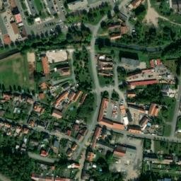 Satellite imagery of [Nýřany] church t., CZ