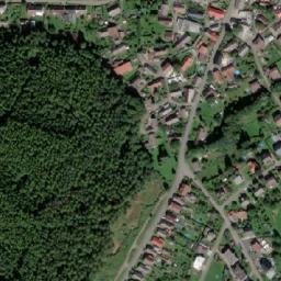 Satellite imagery of [Obecnice] church t., CZ