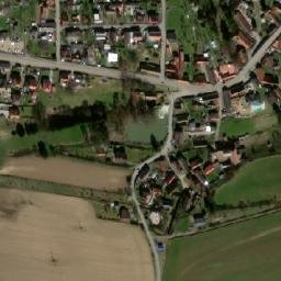 Satellite imagery of [Vlašim-Domašín] church t., CZ
