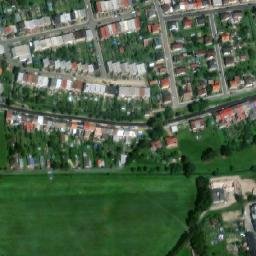 Satellite imagery of Martu's memorial. [Polička] church t., CZ