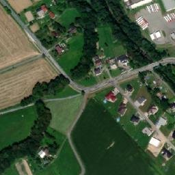 Satellite imagery of [Třanovice] church t., CZ