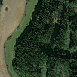 Satellite imagery of [Kladruby-Pozorka] monastery church t., CZ