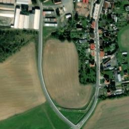 Satellite imagery of [Heřmanova Huť] water outlook t., CZ