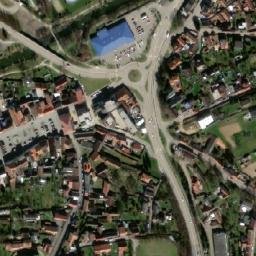 Satellite imagery of [Vlašim] castle t., CZ
