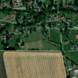 Satellite imagery of [Pomezí] church t., CZ