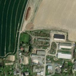 Satellite imagery of [Sklené u Svitav] church t., CZ