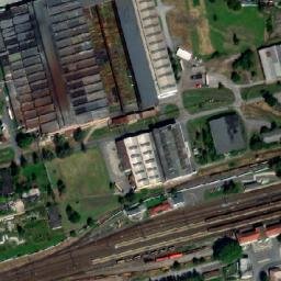 Satellite imagery of [Studenka] factory chimney, CZ