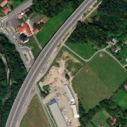 Satellite imagery of [Třanovice] church t., CZ
