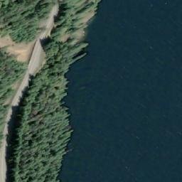Satellite imagery of Kootenay Lake Powerline Crossing, Tower Southwest, CA