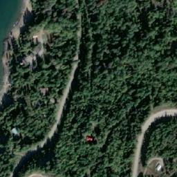 Satellite imagery of Kootenay Lake Powerline Crossing, Tower Southeast, CA