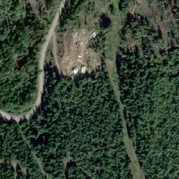 Satellite imagery of Kootenay Lake Powerline Crossing, Tower Southeast, CA