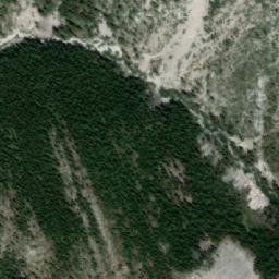 Satellite imagery of Caudron Peak, CA