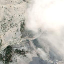 Satellite imagery of Caudron Peak, CA