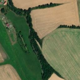 Satellite imagery of [Křečovice-Hořetice] belfry, CZ