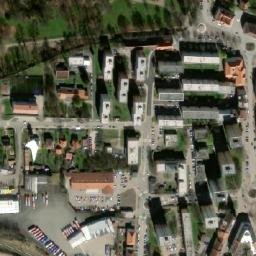 Satellite imagery of [Vlašim] castle t., CZ