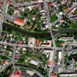 Satellite imagery of [Litovel] town hall t., CZ